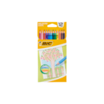 Crayons couleurs Bic - 12pcs