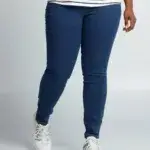 Jean Elastique Bleu Femme