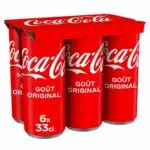 Pack 6x33cl Coca Cola