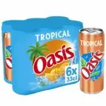 Oasis Tropical pack 6x33cl