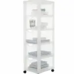 Tour de Rangement Blanc Givré H100 5T
