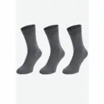 Lot 3 paires Chaussettes Gris