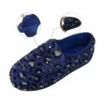 Chaussons LEONCE Velcro Bleu – Image 2