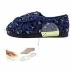 Chaussons LEONCE Velcro Bleu – Image 3