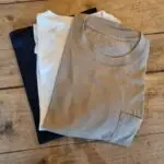 Lot 3 pcs T-shirt uni coton homme – Image 2