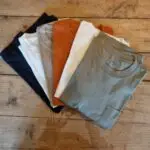 Lot 3 pcs T-shirt uni coton homme – Image 3