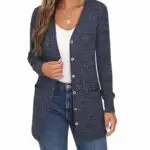 GILET COL POINTE – Image 4