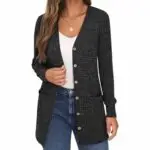 GILET COL POINTE – Image 3
