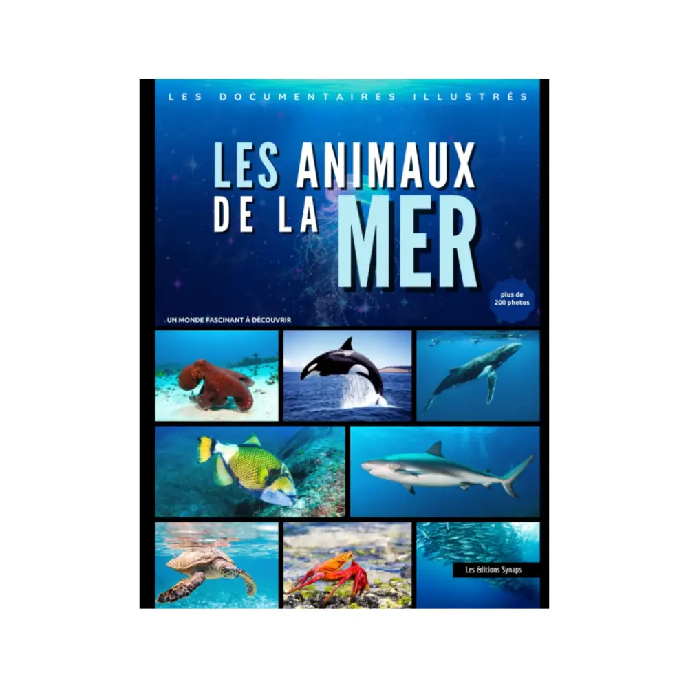 Livre Animaux de la savane mer Livre – Les animaux de la mer – Image 1