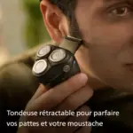 Rasoir 3 Têtes Rechargeable Philips 3000 + Adaptateur – Image 2