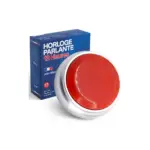 Horloge Parlante pour Alzheimer, Malvoyants, Aveugles ou Personnes Agées - Réveil Alarme Senior