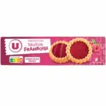 Tartelettes rondes saveur framboise x8 - 150g
