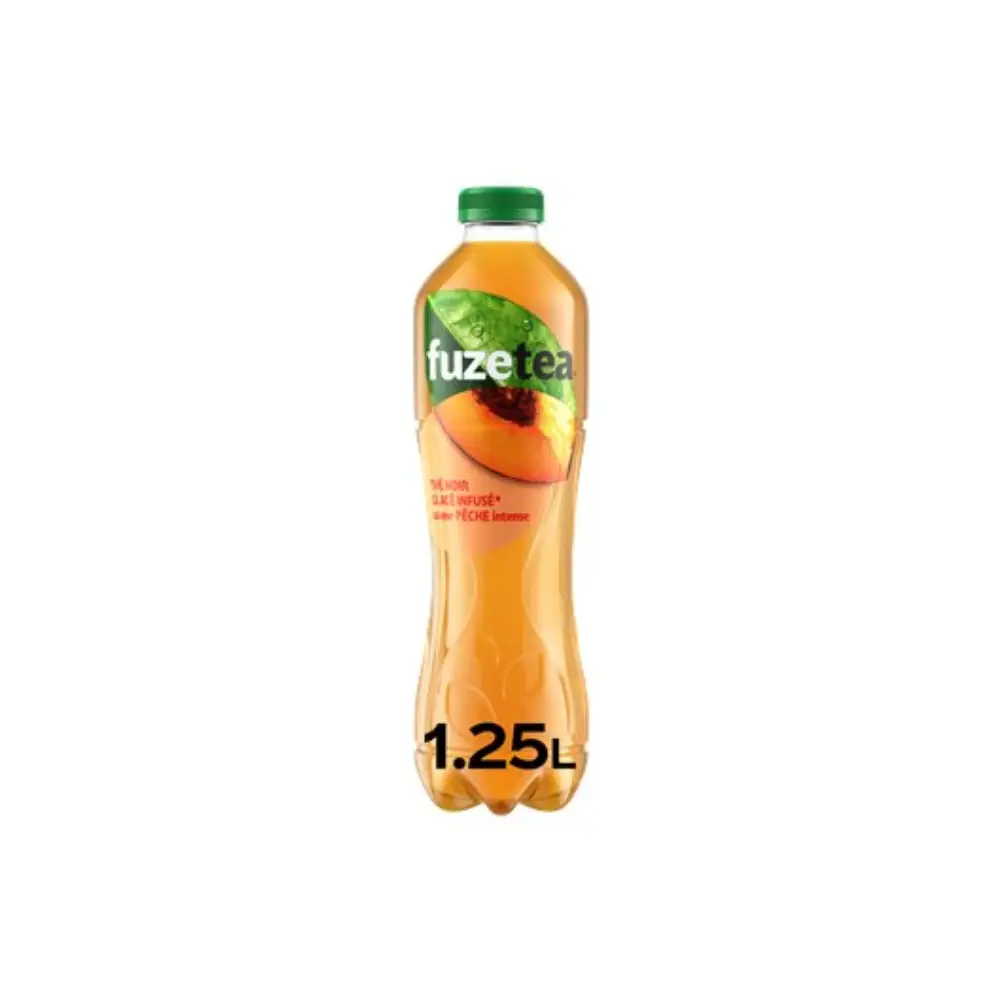 Thé glacé Fuze Tea Pêche intense - 1.25L Thé glacé Fuze Tea Pêche intense - 1.25L – Image 1