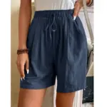 Short Fluide Taille Elastiquée