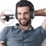 Casque Audio TV Supra-auriculaire Filaire Extensible – Image 4