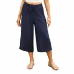Pantacourt CHIC 3/4 Bleu Marine