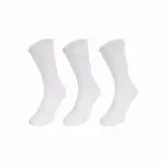 Chaussettes MATCH Blanc - Lot 3pcs