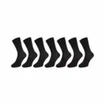 Semainier GENTLEMEN - Noir Lot 7pcs