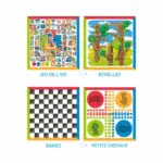 Jeujura - Coffret 4 Jeux de Société