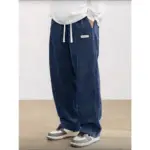 Le Bon Velours Côtelé Homme Bleu Marine