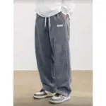Le Bon Velours Côtelé Homme Gris