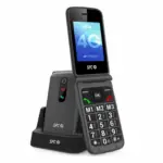 Téléphone Portable pour Personnes âgées avec Grandes Touches, Clapet, Bouton SOS et 4G