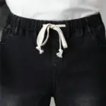 Le Jean confort Elastique DENIM - Noir – Image 2