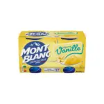 Crème Dessert Mont Blanc Vanille - 4 boites